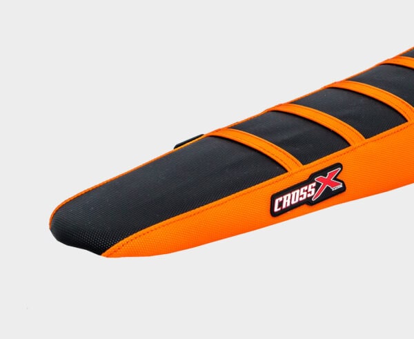 KTM ADVANCED STRIPES BLACK/ORANGE WITH ORANGE STRIPES