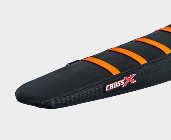 KTM ADVANCED STRIPES BLACK WITH ORANGE