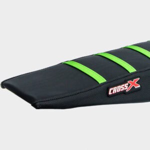 KAWASAKI ADVANCED STRIPES BLACK WITH GREEN STRIPES