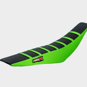 KAWASAKI ADVANCED STRIPES BLACK/GREEN WITH GREEN STRIPES